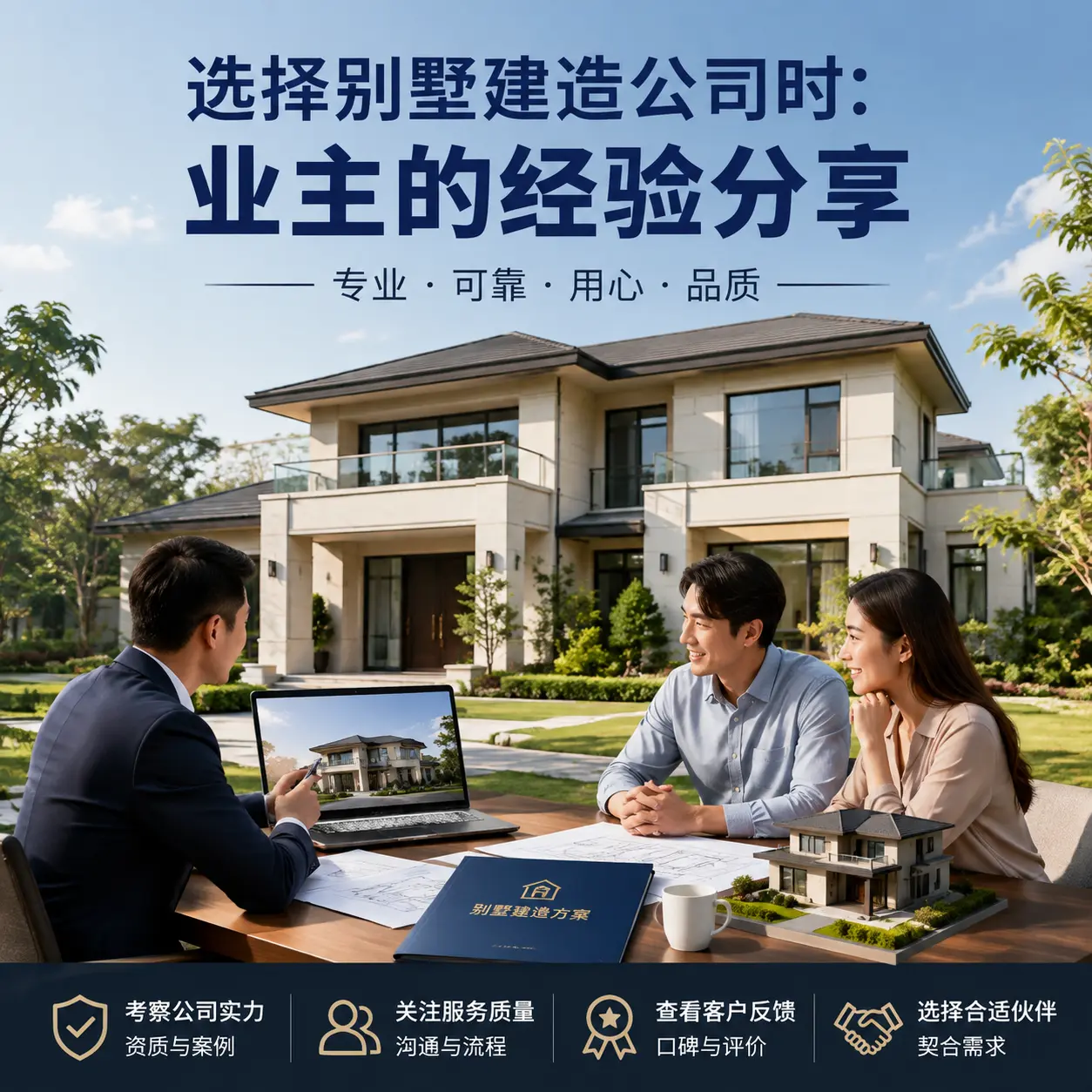 选择别墅建造公司时： 清镇 业主的经验分享