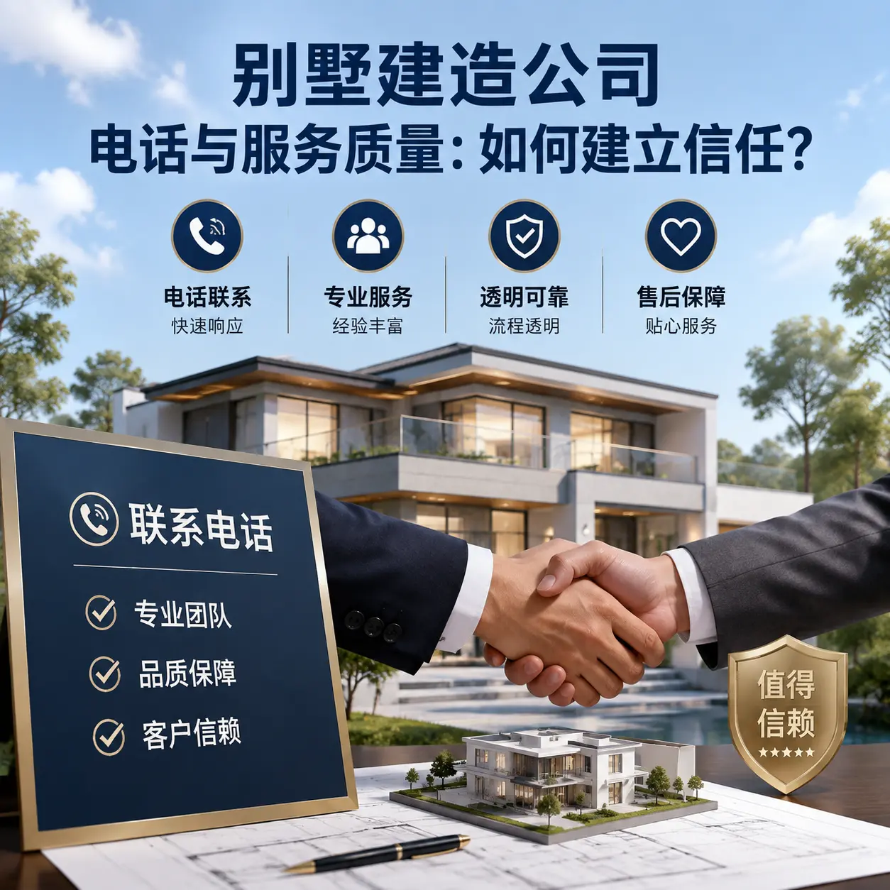 别墅建造公司电话与服务质量：如何建立信任？