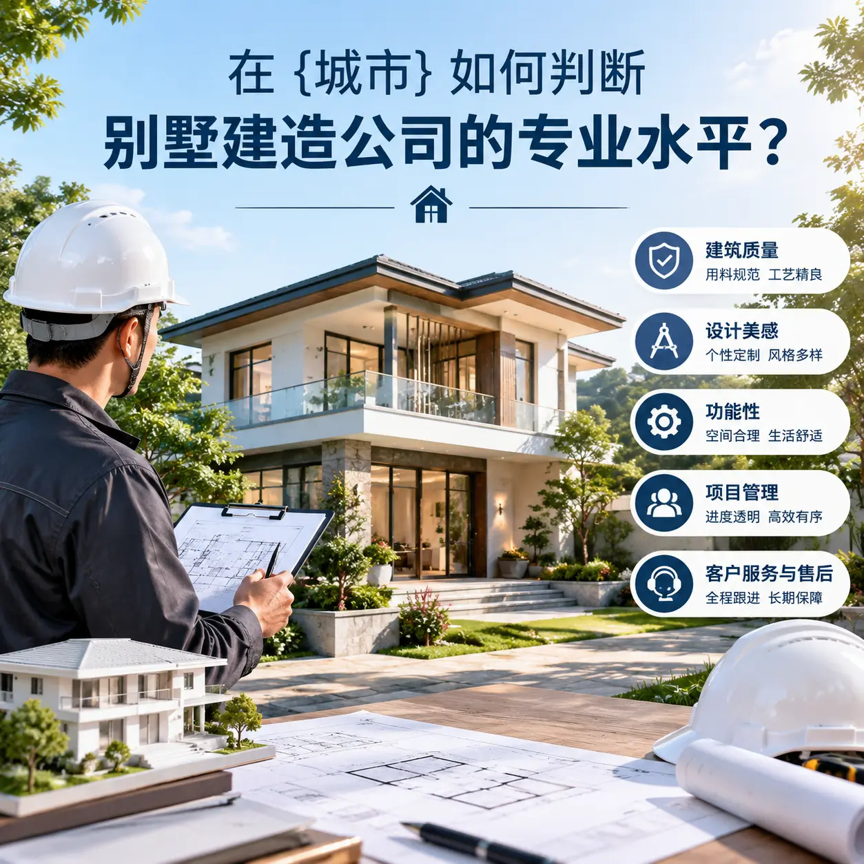 在 清镇 如何判断别墅建造公司的专业水平？
