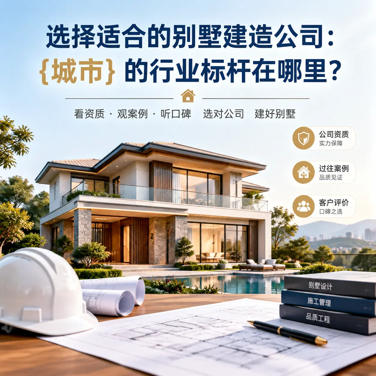 选择适合的别墅建造公司： 清镇 的行业标杆在哪里？