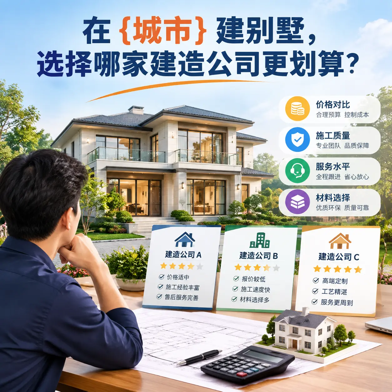 在 清镇 建别墅，选择哪家建造公司更划算？