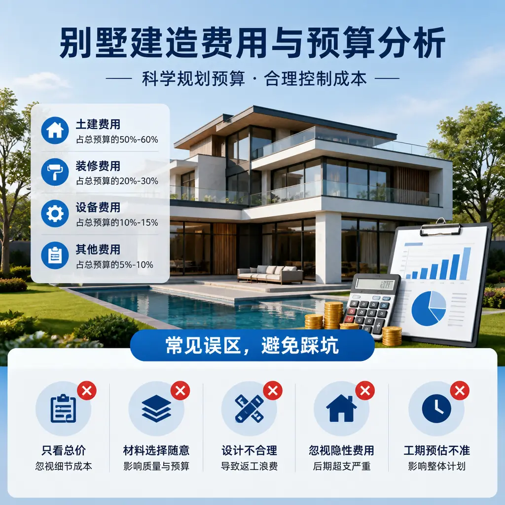 别墅建造公司推荐： 清镇 建造别墅的费用与预算分析
