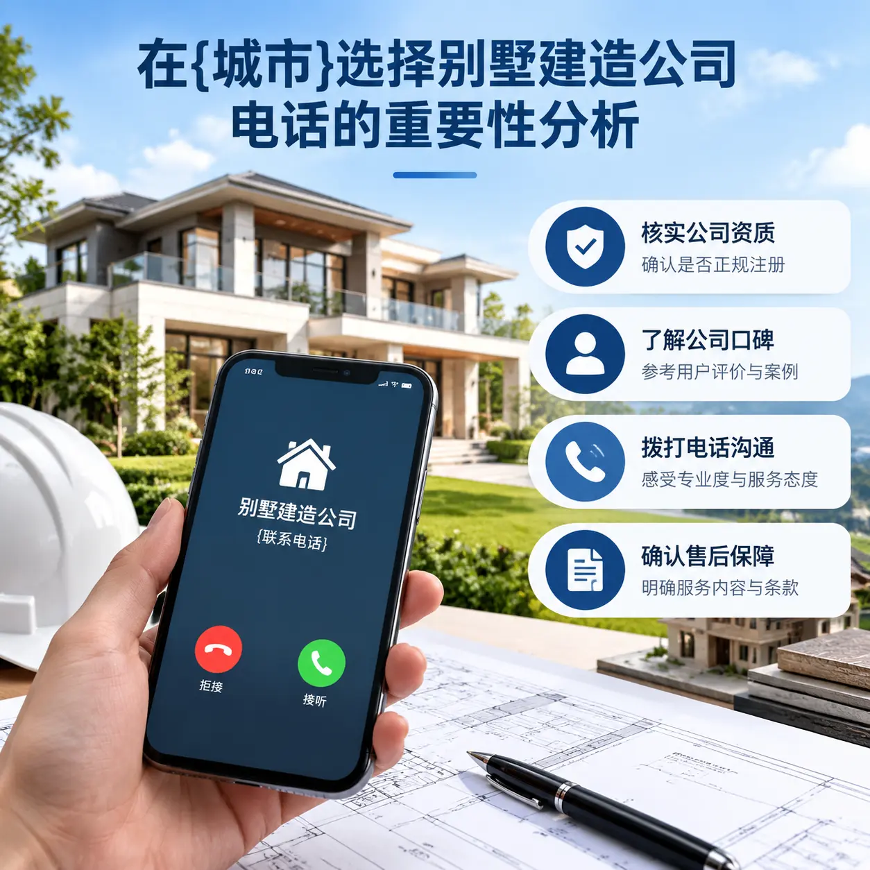 在清镇选择别墅建造公司电话的重要性分析