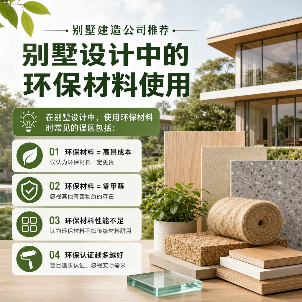 别墅建造公司推荐: 清镇 别墅设计中的环保材料使用